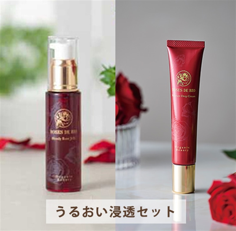 ローズドビオ　うるおい浸透セット ジェル状美容液化粧水＆モイスチャークリーム