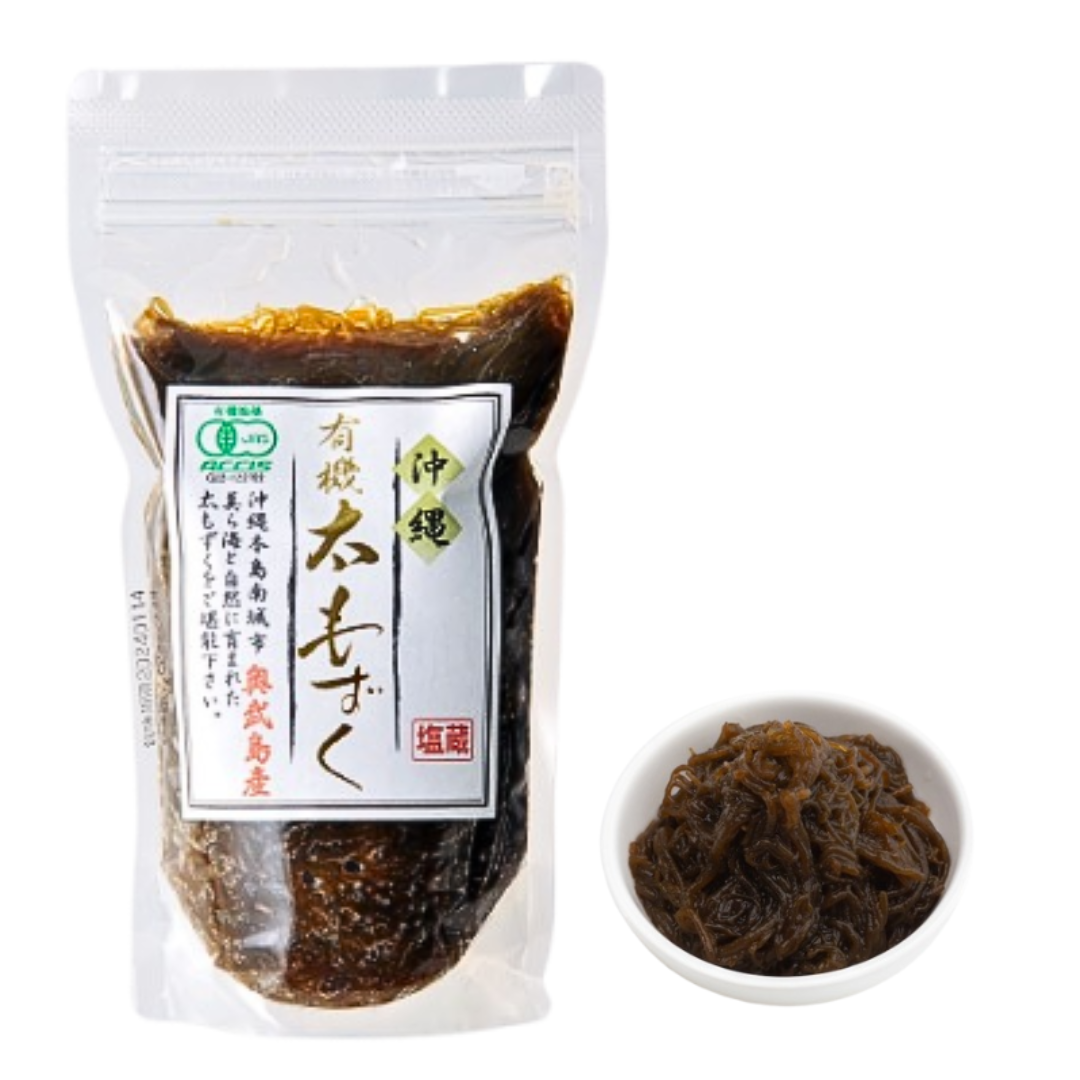 【お徳用】島酒家 奥武島産有機太もずく 420g