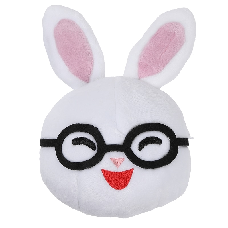 めがねうさぎ　ダイカットポーチ　うさこ