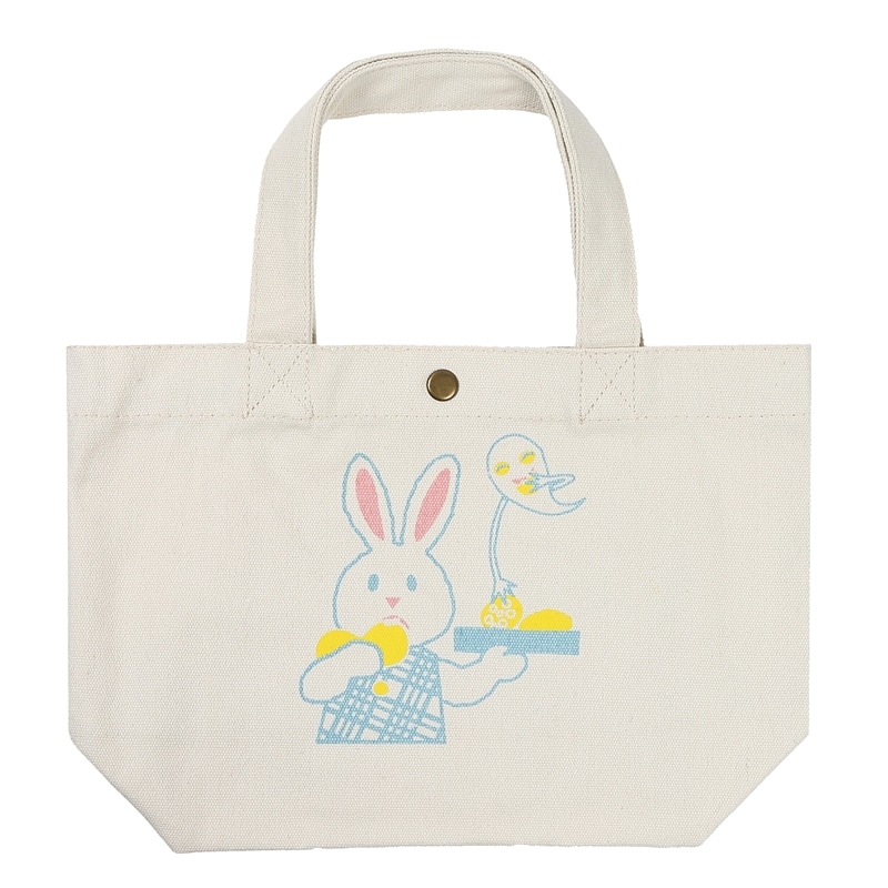 めがねうさぎ　ミニトートバッグ