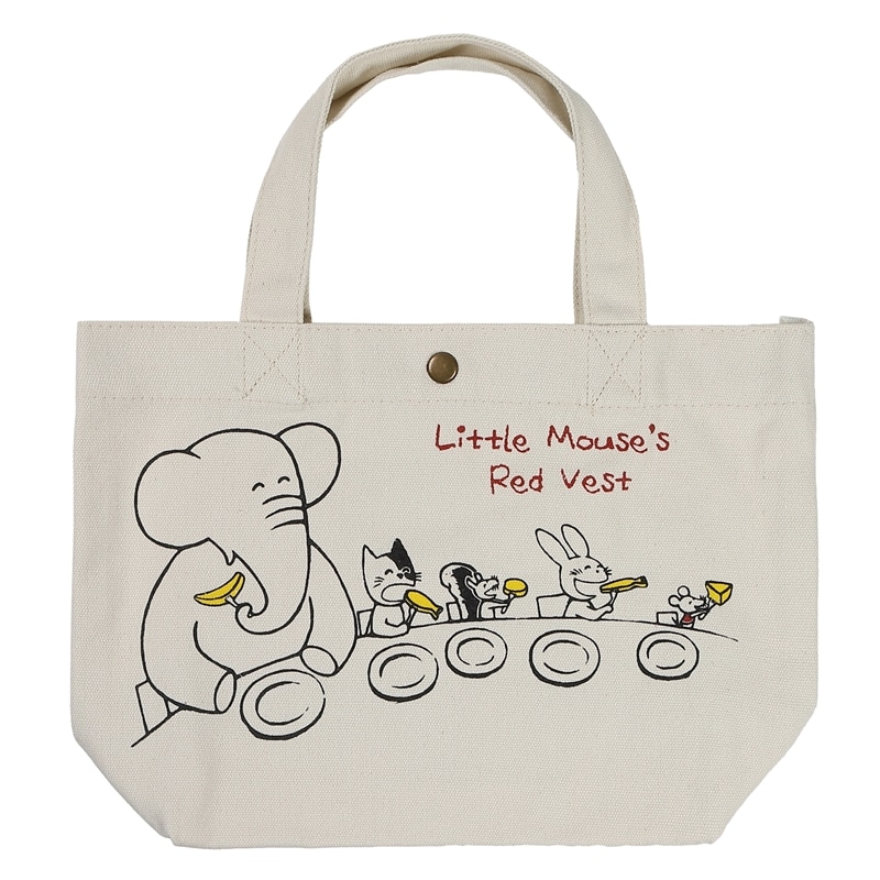 ねずみくんのチョッキ　ミニトートバッグ　ホットケーキ