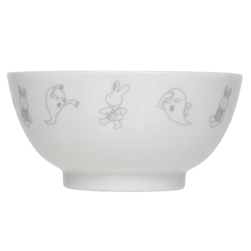 めがねうさぎ　こども茶碗