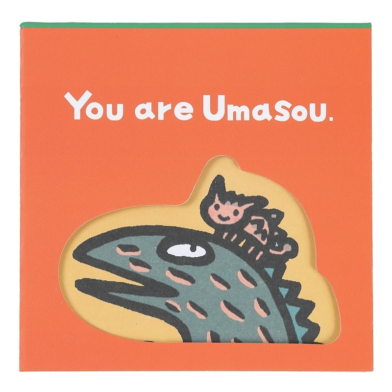 ティラノサウルス おまえうまそうだな　メモ帳　おまえうまそうだな