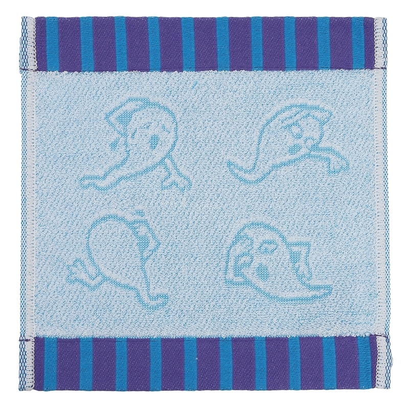 めがねうさぎ　ハンドタオル　おばけ