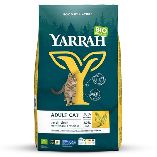 【お徳用】YARRAH(ヤラー) オーガニックキャットフード チキン 2.4kg
