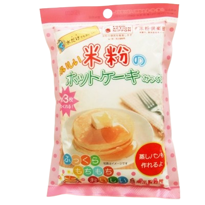 南出製粉 米粉ホットケーキミックス砂糖入 180g