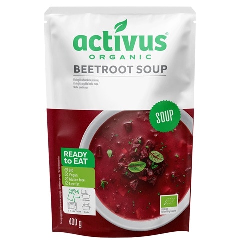 activus オーガニックビーツスープ 400g