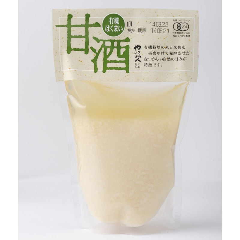 やさか共同農場 有機白米甘酒 250g