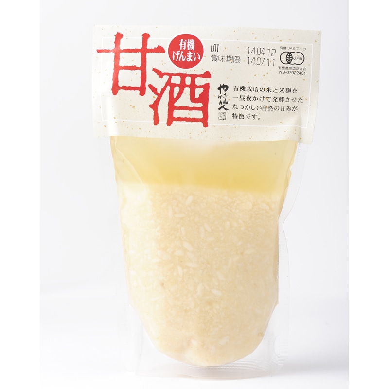 やさか共同農場 有機玄米甘酒 250g