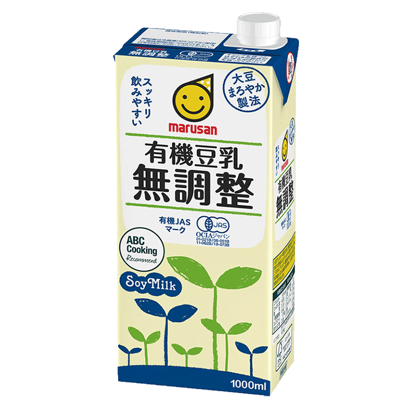 マルサンアイ 有機豆乳 無調整 1000ml