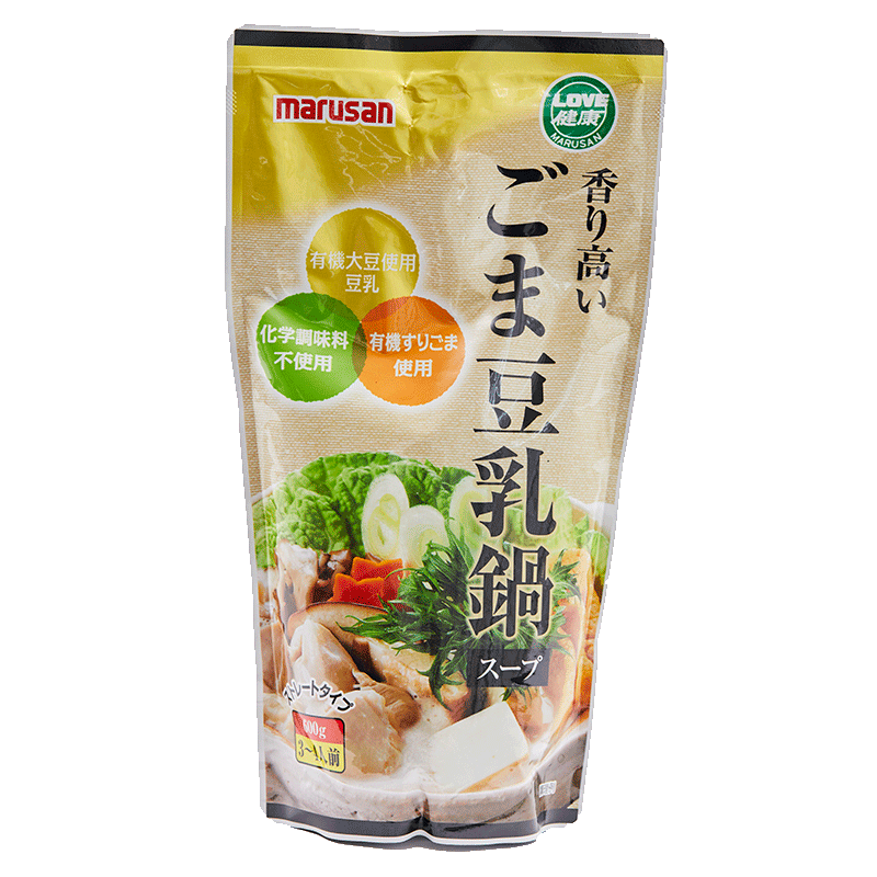 【秋冬限定】マルサンアイ ごま豆乳鍋スープ 600g