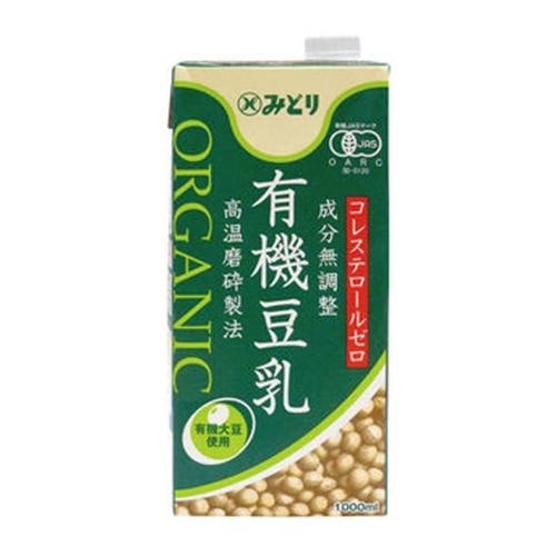 みどり 有機豆乳 成分無調整 1000ml
