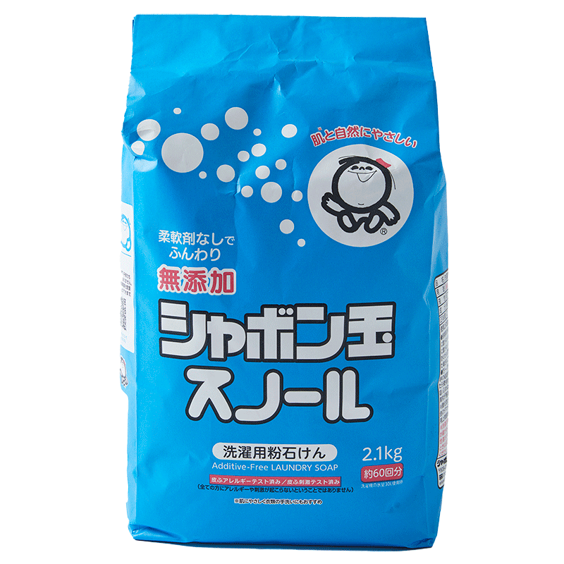 シャボン玉石けん 粉石けんスノール紙袋2.1kg