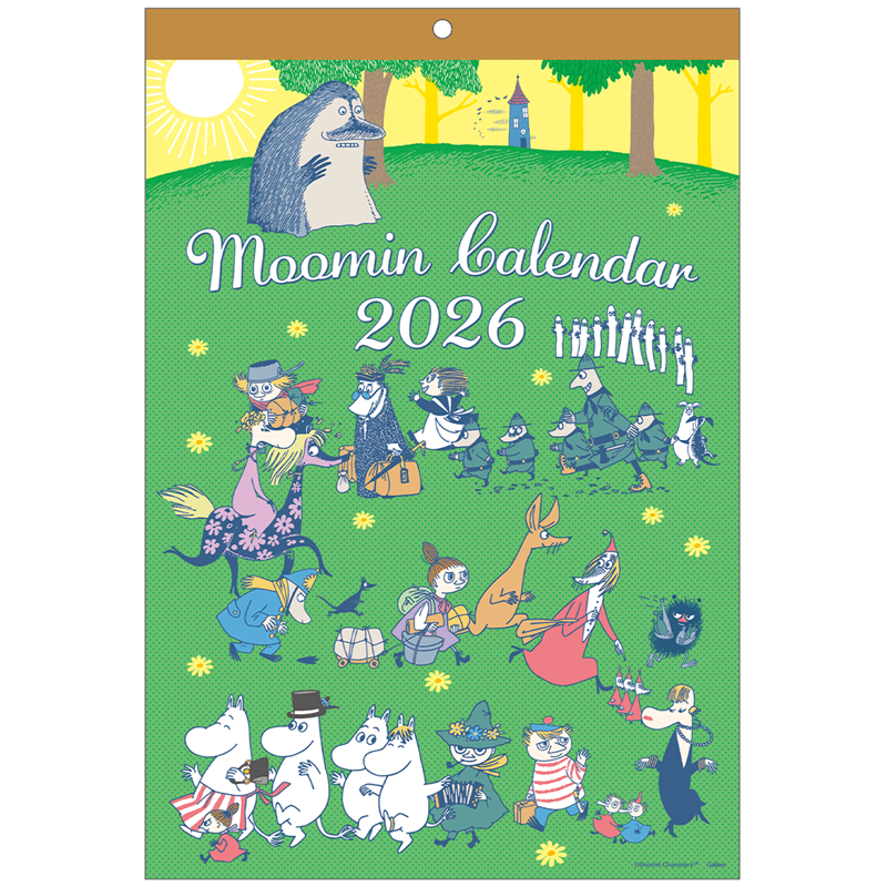2026 ムーミン オールスター　壁掛け