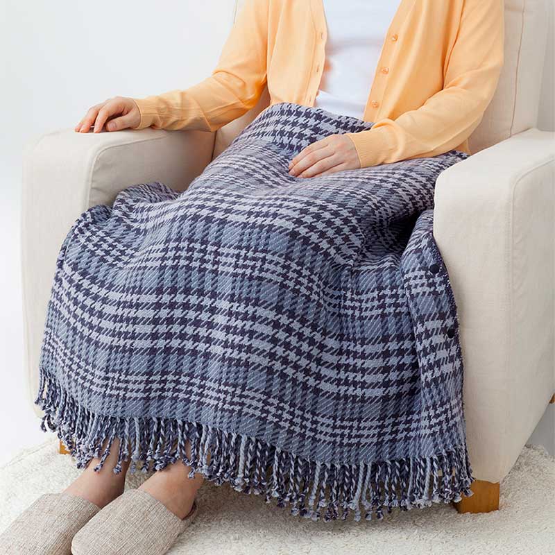 ゼンケン｜電磁波99％カット電気ひざかけ・グレー　ZR-51LT【メーカー直送】