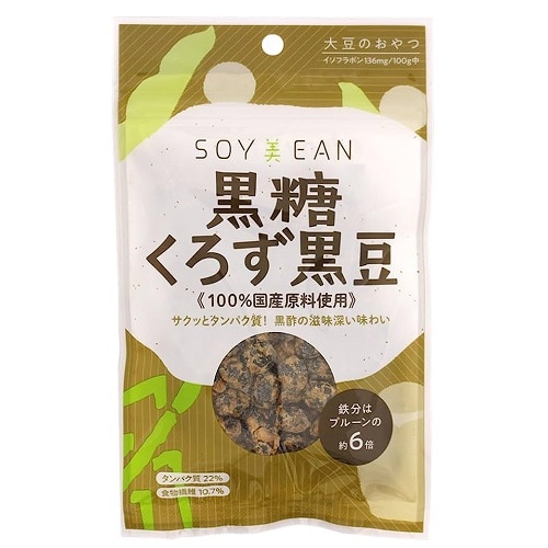 宮本邦製菓 SOY美EAN 黒糖くろず黒豆 40g