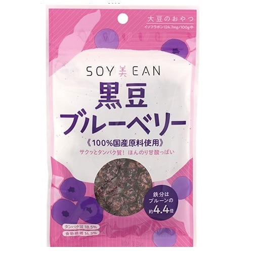 宮本邦製菓 SOY美EAN 黒豆ブルーベリー 40g