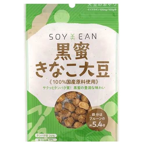 宮本邦製菓 SOY美EAN 黒蜜きなこ大豆 40g