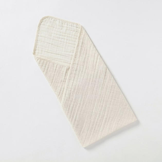 プリスティン　リネンコットン Wガーゼアフガン