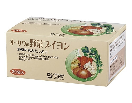 オーサワ 野菜ブイヨン（徳用） 5g×30包
