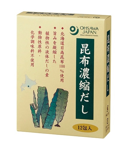 オーサワの昆布濃縮だし  60g(5g×12包)