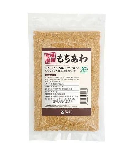 オーサワ　有機もちあわ　200ｇ