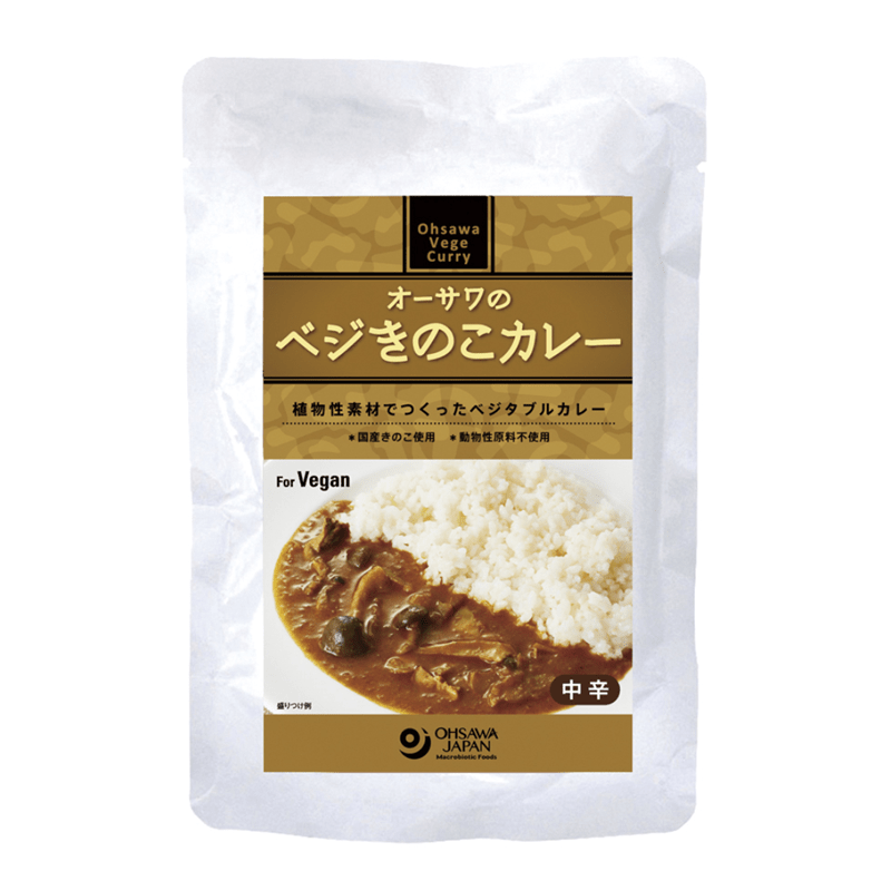 オーサワのベジきのこカレー 210g