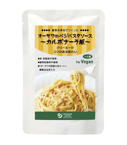 オーサワ ベジパスタソース カルボナーラ風 140g