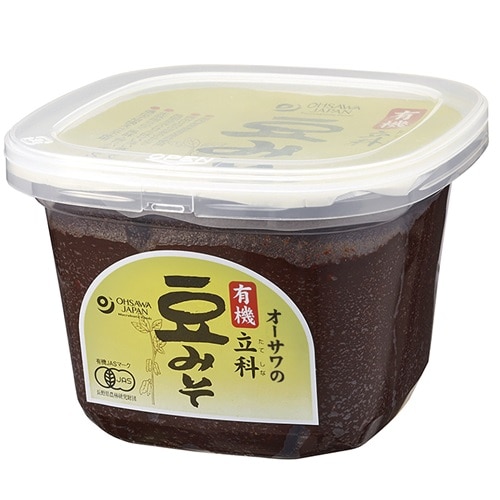 【冷蔵】オーサワ 有機立科豆みそ(カップ) 650g