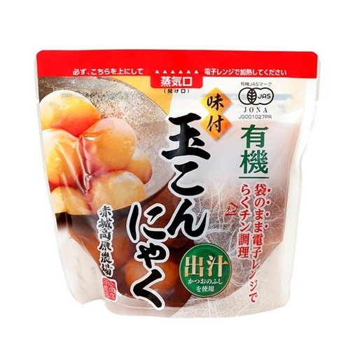 グリンリーフ 有機味付け玉こんにゃく 150g