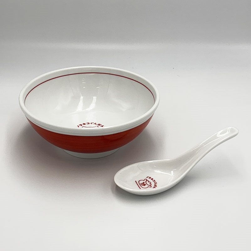 ノラネコぐんだん ラーメンどんぶり・れんげセット