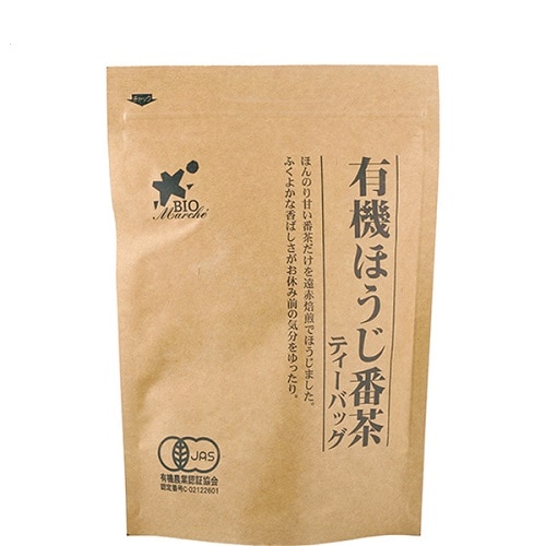 ビオマーケット 有機ほうじ番茶 TB 80g(2g×40)