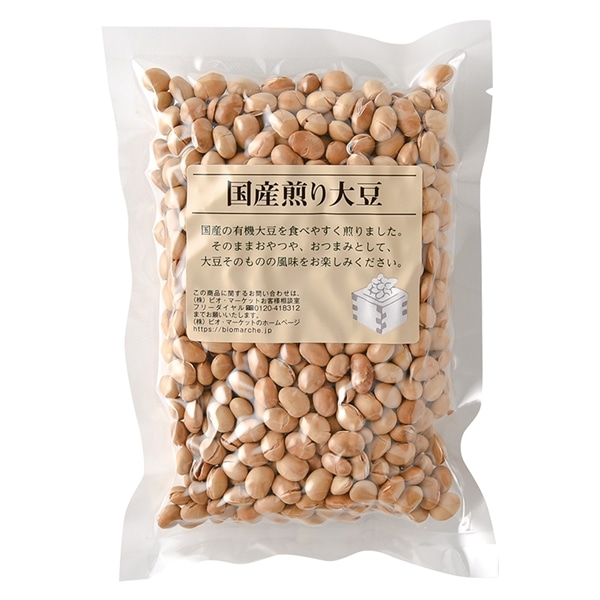 ビオマーケット 煎り大豆 150g