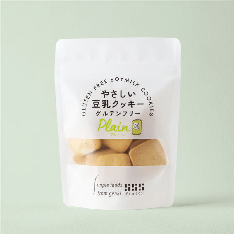 【お取り寄せ商品】げんきタウン 豆乳クッキー プレーン