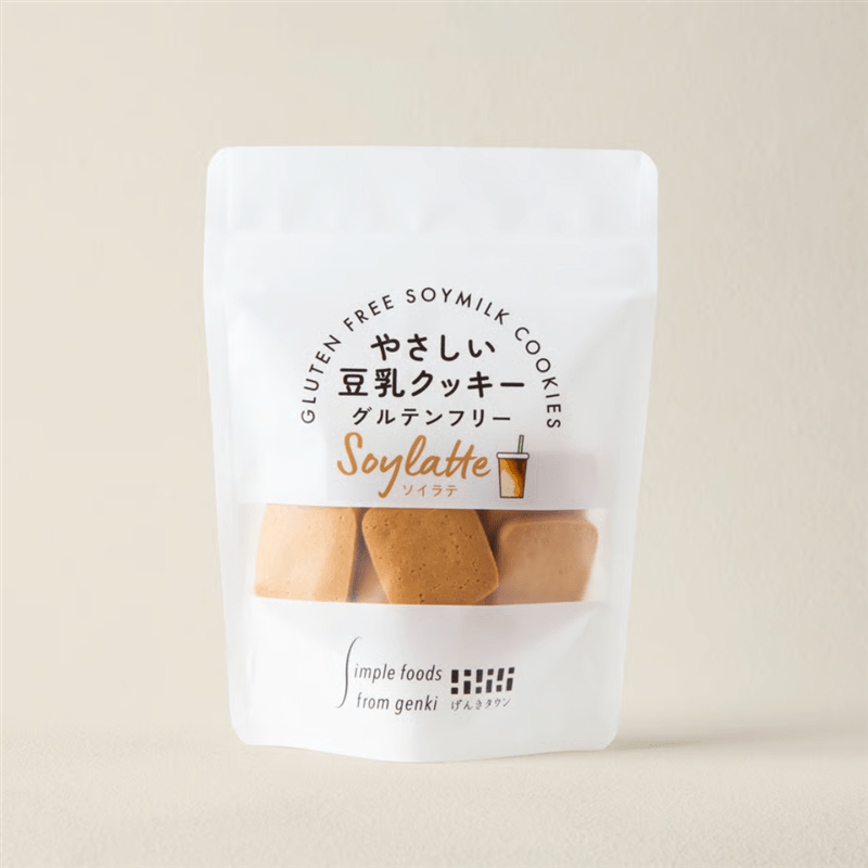 【お取り寄せ商品】げんきタウン 豆乳クッキー ソイラテ