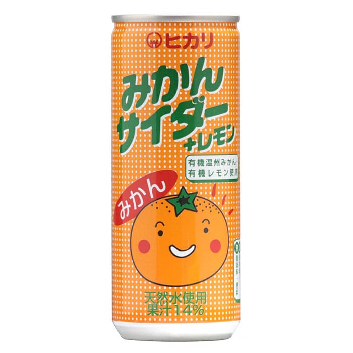 ヒカリ みかんサイダー＋レモン 250ml