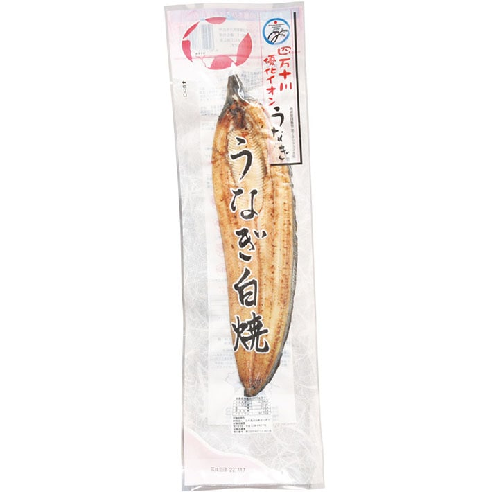 【冷凍】加持養鰻場 うなぎ白焼き（たれ付） 1尾（130g）