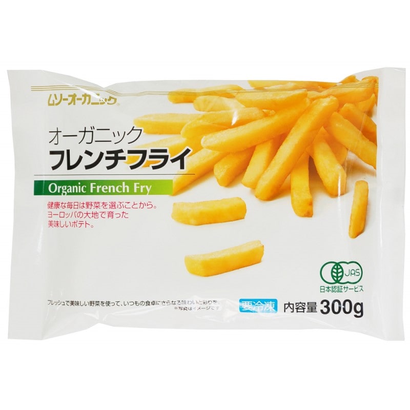 【冷凍】ムソーオーガニック 有機フレンチフライポテト 300g