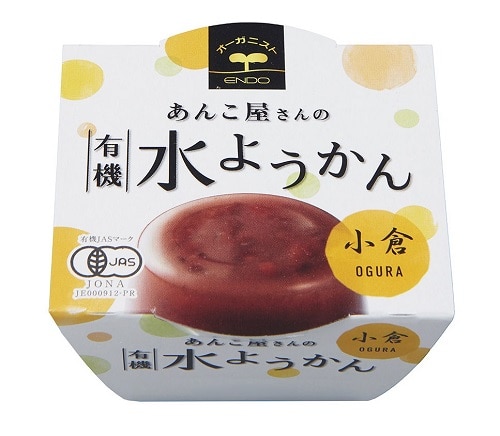 【春夏限定！！】遠藤製餡 あんこ屋さんの有機水ようかん 小倉100g