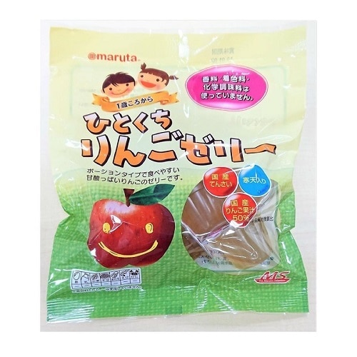 太田油脂 ひとくちりんごゼリー 23g×7個入