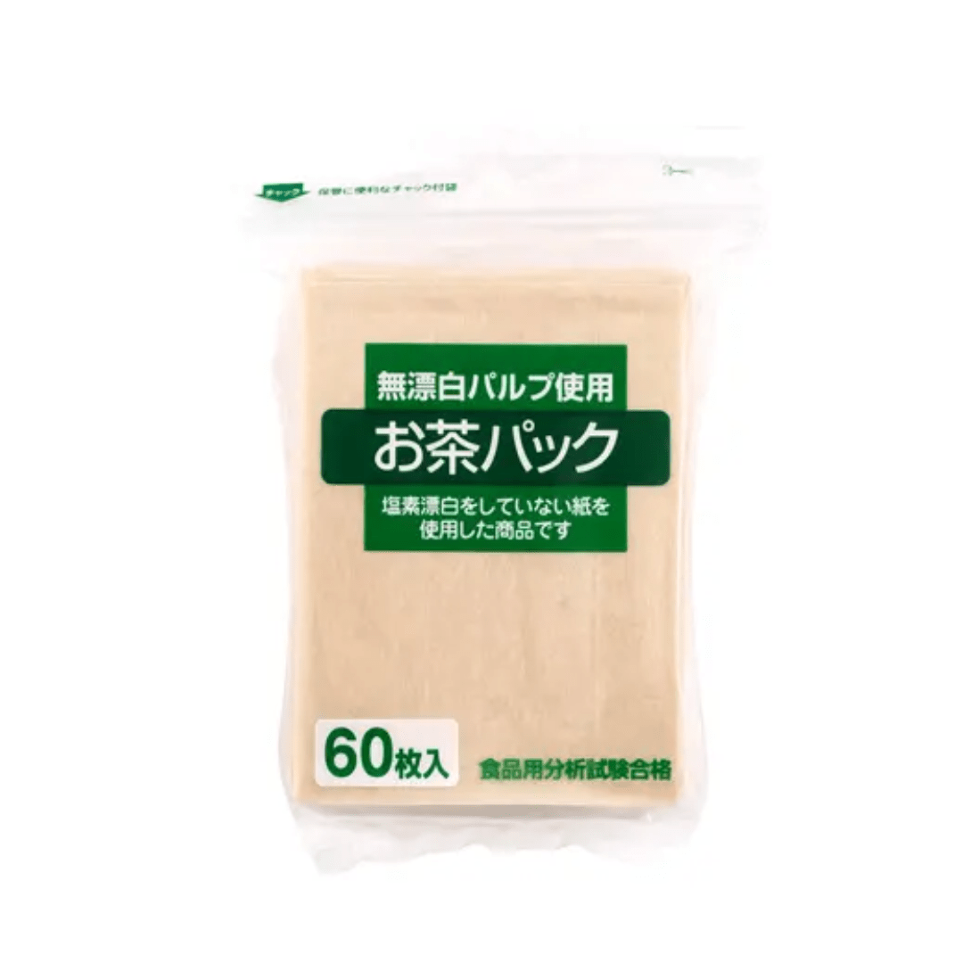 ゼンミ 無漂白お茶パック 60枚