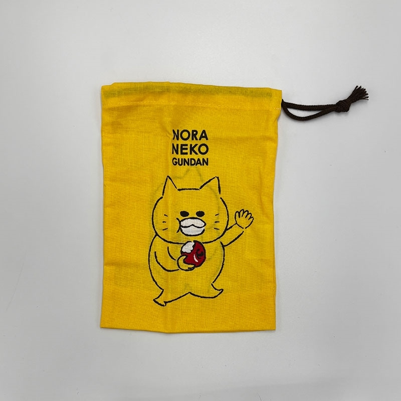 ノラネコぐんだん　コップ袋（りんご）