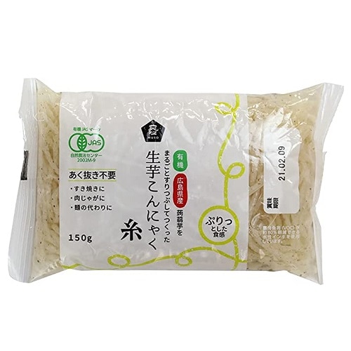 ムソー 有機生芋こんにゃく糸 150g