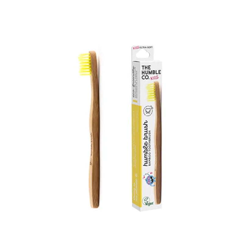 HUMBLE　バンブーキッズハブラシ イエロー