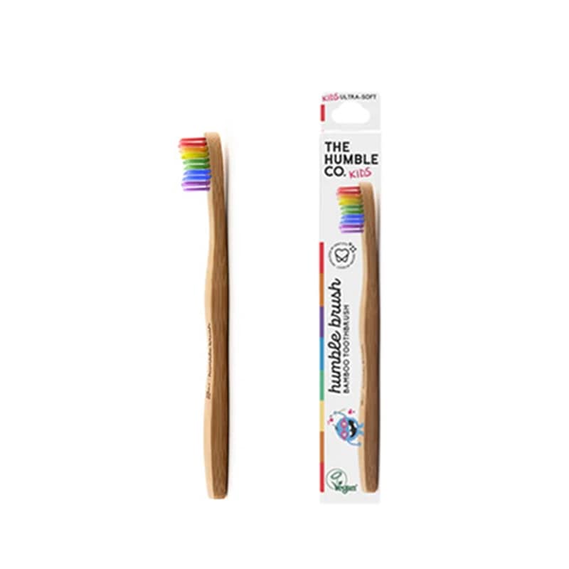 HUMBLE　バンブーキッズハブラシ レインボー