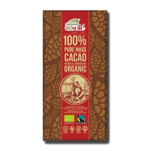 【秋冬限定】Chocolate Sole 有機ダーク100％ 100g