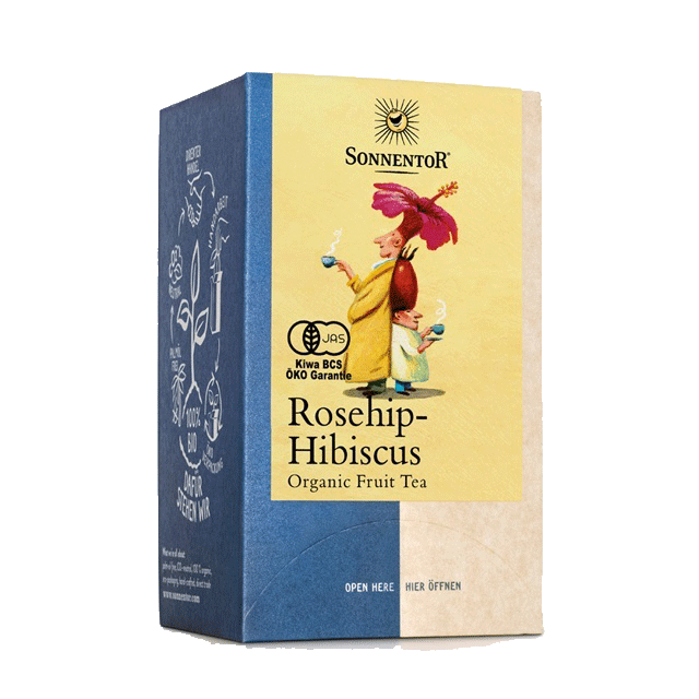 ゾネントア 有機ローズヒップ＆ハイビスカス 54g (3g x 18袋)