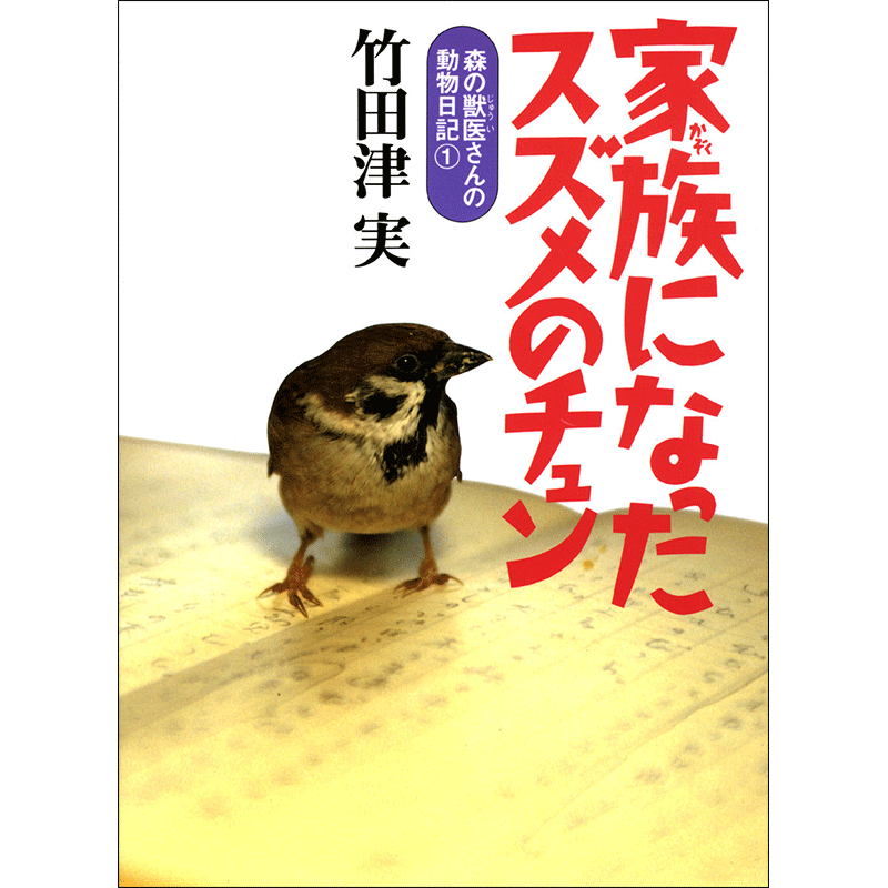 家族になったスズメのチュン