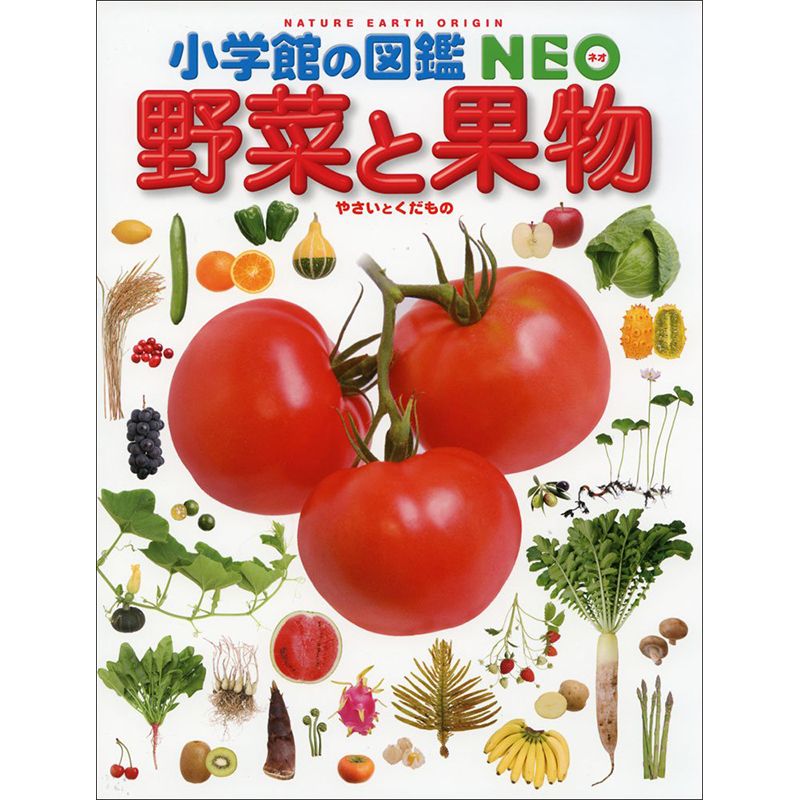 小学館の図鑑NEO  野菜と果物