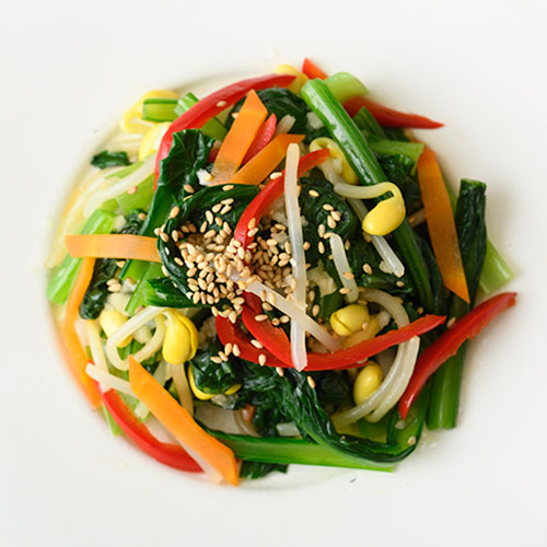 【レシピ】有機野菜のナムル